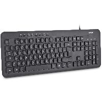 InLine® Design Keyboard, Tastatur, USB-Kabel, DE Layout, schwarz 55369A