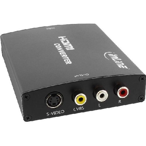 InLine® HDMI zu Composite/S-Video Konverter mit Audio, PAL/NTSC 65006
