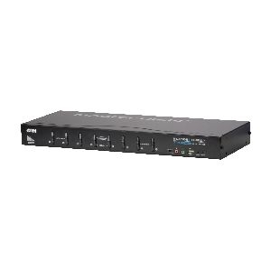 ATEN CS1768 KVM-Switch 8-fach, DVI, USB, Audio, 19&quot;-Rackmontage, 1HE 60628R