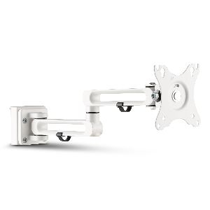 InLine® Slatwall Monitorhalterung lang, weiß 23183B