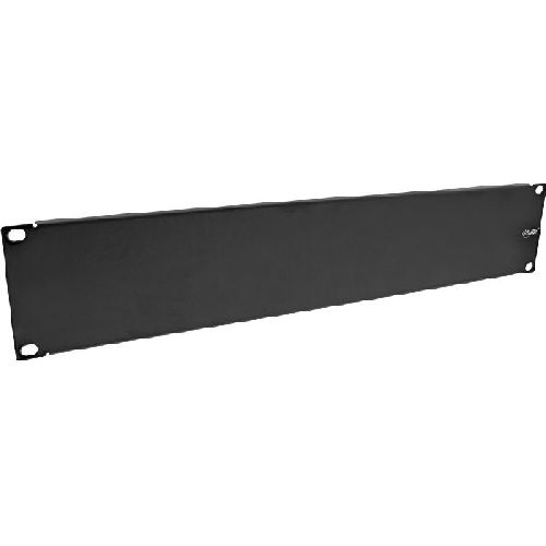 InLine® 19 Blindplatte, 1HE, RAL 9005 schwarz 19111A