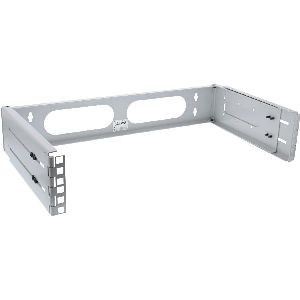 InLine® 19 Rack zur Wandmontage, 2HE, 24-40cm Tiefe, grau 19102C