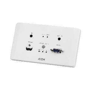 ATEN VE2812AEUT HDMI &amp; VGA HDBaseT Sender mit EU-Wandplatte PoH 4K bei 100m 60667H