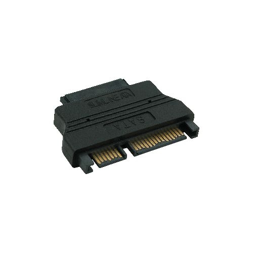 InLine® Adapter SATA, 22pol Buchse (7+15) auf Slimline 13pol Stecker (7+6) 29611