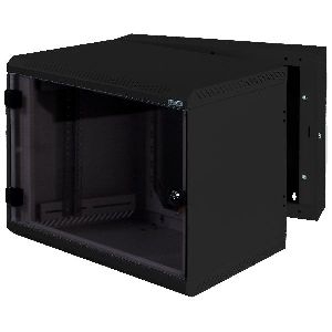 Triton RBA-12-AD5-BAX-A1 19 Wandschrank 12HE, 600x515mm, zweiteilig, schwarz 01912J