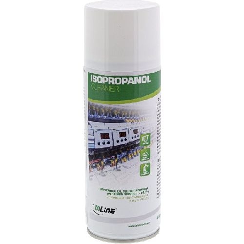 InLine® Isopropanol, universeller, milder Reiniger, Reinheit > 99,9%, 400ml 43207
