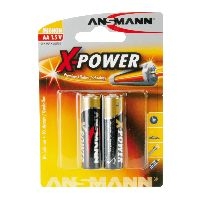 Ansmann 5015613 ANSMANN 5015613 Alkaline Batterie Mignon AA, 2er-Pack