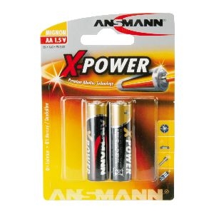 ANSMANN 5015613 Alkaline Batterie Mignon AA, 2er-Pack 01058E