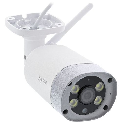 InLine® SmartHome HD WLAN Außenkamera mit LED, IP66 40162