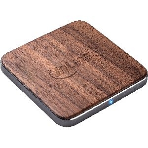 InLine® Qi woodcharge, Smartphone wireless fast charger, 5/7,5/10W 33393Y