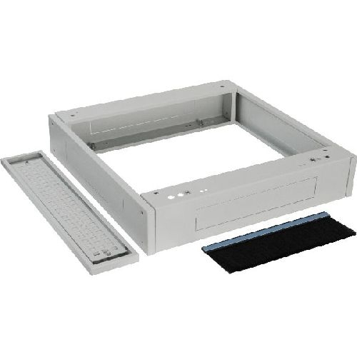 Triton RAC-PO-X66-XD 19 Sockel, 600x600x120mm mit Filter, 1900kg, grau 01951O