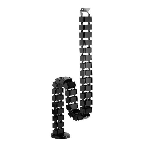 InLine® Kabelkanal, flexibel, 4 Kammern, höhenverstellbarer Tisch, 1,28m 59996A