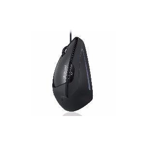Perixx PERIMICE-513 L, Ergonomische Maus, für Linkshänder, vertikale, schwarz 57142H