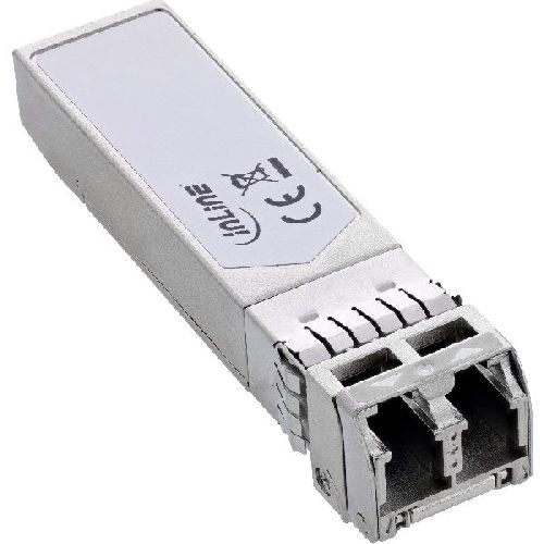 InLine® SFP+ Modul LWL EW 1550nm Singlemode mit LC Buchsen, 80km, 10Gb/s 32335T
