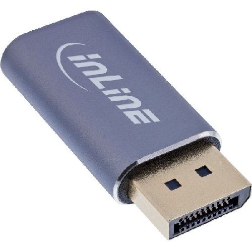 InLine® USB Display Konverter, DisplayPort zu USB-C bidirektional, 8K 64107I