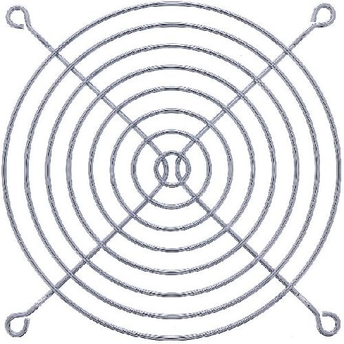 InLine® Lüftergitter Metall, verchromt, 120x120mm 33370