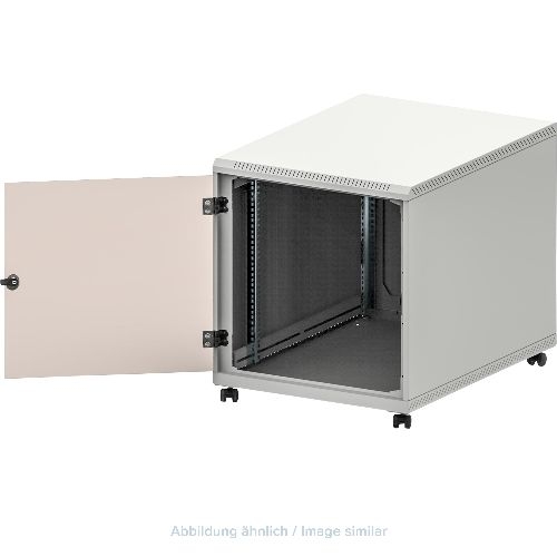 Triton RCA-12-A68-CAX-A1 19" Standschrank 12HE mit Rollen, 600x800mm, grau 01912W