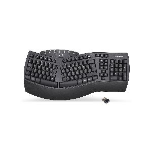 Perixx PERIBOARD-612B DE, ergonomische Tastatur, Dualmodus, Funk/Bluetooth 57151C