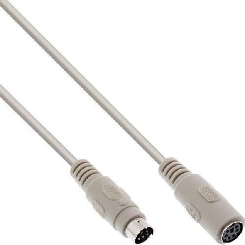 InLine® PS/2 Verlängerung, Stecker / Buchse, 5m 13345