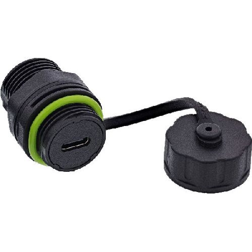InLine® USB-C-Kabelkupplung, mini, IP68, geschirmt, 2x USB-C Buchse 69927N