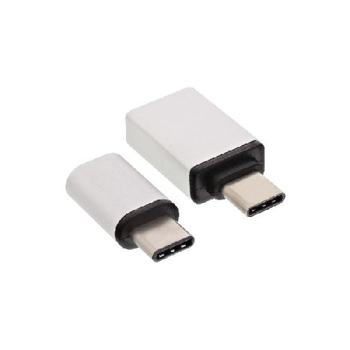 InLine® USB Adapter-Set USB-C an USB 2.0 Micro-B &amp; USB 3.2 Gen.1 USB-A 35809