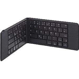 InLine® faltbare Bluetooth Tastatur "BT-Pocket", für bis zu 3 Bluetooth-Geräte 55379