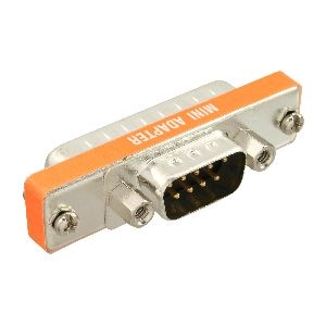 InLine® AT-Adapter, 9pol Sub D Stecker an 25pol Sub D Stecker, kurz 31219L