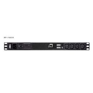 ATEN PE1218SG Basic PDU 19" 1HE, 16A, 18x C13, Messfunktion 66652R