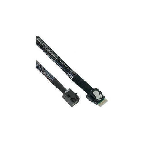 InLine® Slim SAS Kabel, SFF-8654 zu SFF-8643, 24Gb/s, 0,5m 27643A