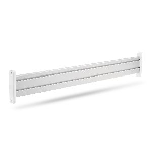 InLine® Slatwall Panel Aluminium, für Tischhalterung, 1m 23181A