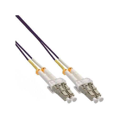 InLine® LWL Duplex Kabel, LC/LC, 50/125µm, OM4, 50m 88526P