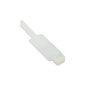 InLine® Kabelbinder mit Markierfeld, Länge 200mm, Breite 4,8mm, 100 Stück 59967F