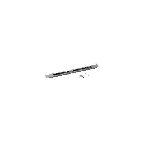 Triton RAC-ZP-X03-A2 19 Durchführungsplatte mit Bürste 1HE, grau 01961A