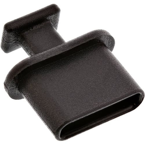 InLine® Staubschutz, für USB-C Buchse, schwarz 50er Pack 59948M