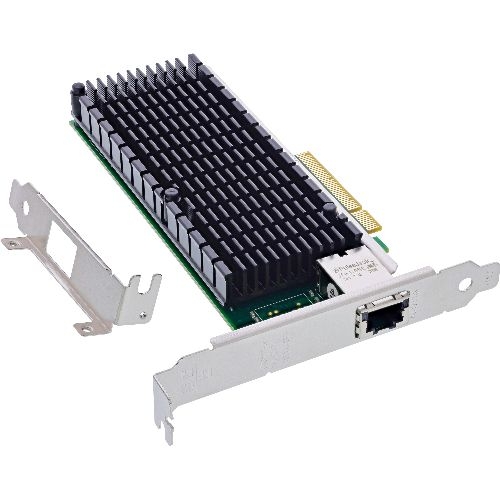 InLine® 10-Gigabit Netzwerkkarte, 1x RJ45 10Gb/s, PCIe x8 51132A