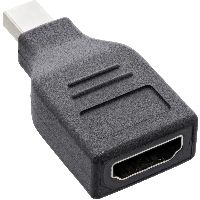 InLine 17196D InLine® DisplayPort Konverter, mini DisplayPort Stecker auf HDMI Buchse, FullHD/60Hz,