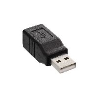 InLine® USB 2.0 Adapter, Stecker A auf Buchse B 33443