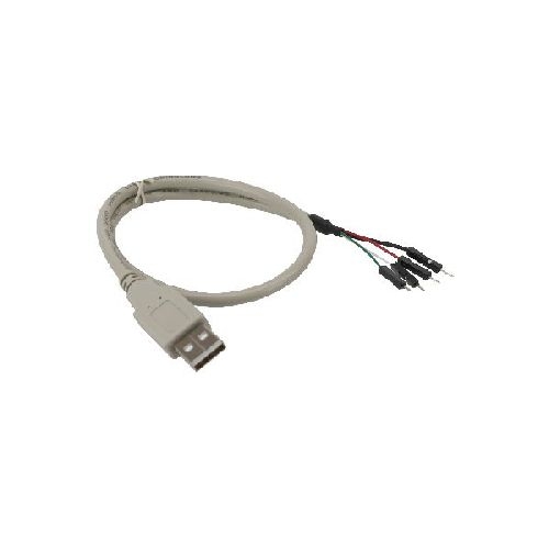 InLine® USB 2.0 Adapterkabel, Stecker A auf Pfostenanschluss, 0,40m 33440A