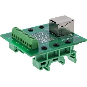InLine® Terminalblock, RJ45 Buchse, gerade, für Hutschiene 92505B