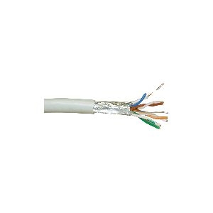 InLine® Verlegekabel, SF/UTP, Cat.5e, AWG24 CU, PVC, 100m 73099U