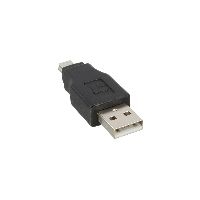 InLine® USB 2.0 Adapter, Stecker A auf Mini-5pol Stecker 33441C