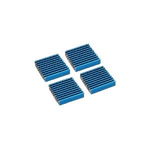 InLine® RAM-Kühler selbstklebende Kühlrippen, 4 Stück 33955H