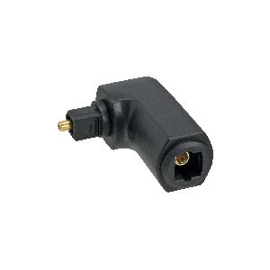 InLine® OPTO Audio Adapter, Toslink Buchse / Stecker, 90° gewinkelt 89900B