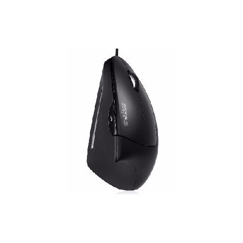 Perixx PERIMICE-513 N, ergonomische Maus, für Rechtshänder, vertikal, schwarz 57142J