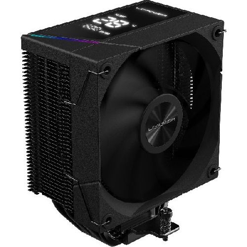 LC-Power LC-CC-120-DB6 DIGI, Gaming CPU-Kühler mit Heatpipes, Intel/AMD bis 230W 33700O