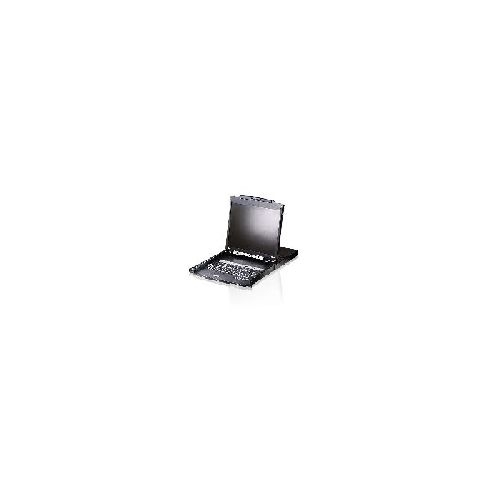 ATEN CL5808N SL Dual Rail KVM-Switch 8-Port, 19-LCD (PS/2-USB VGA) SL-Layout 60715V