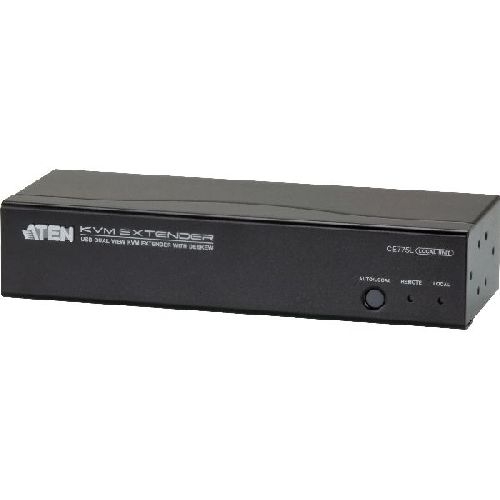 ATEN CE775 Konsolen-Extender, Dual View, USB, RS232, mit Audio, bis 300m 60661J