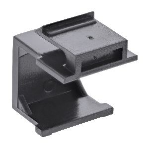 InLine® Keystone SNAP-In Blindabdeckung für Modul Steckplatz, schwarz 10er Pack 76205B