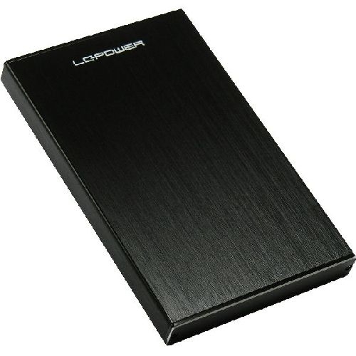 LC-Power LC-25U3-Becrux, externes 2,5-SATA-Gehäuse, USB 3.0, schwarz 00028S