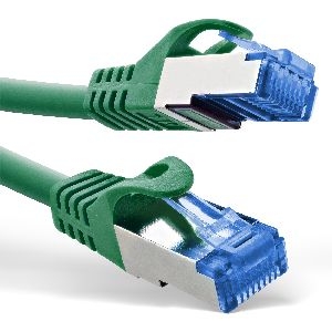 InLine® Patchkabel, Cat.6A, S/FTP, TPE (LSZH), CCA, grün, 10m 72600G